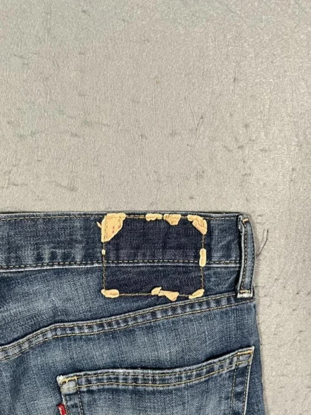 Levi’s 513 Blue Cropped Denim Shorts Vintage W30 I6